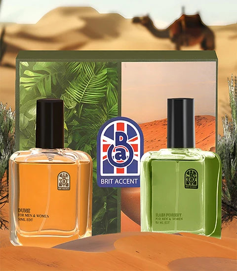 Premium Perfumes Gift Set(Rain Forest + Dune)