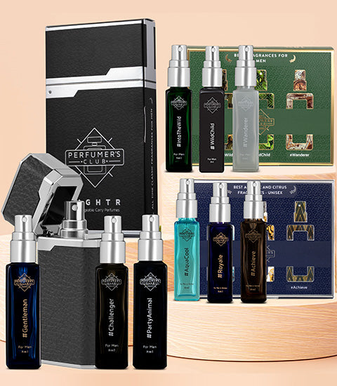 All Time Classic Perfume Combo Set for Men(LIGHTR + 9 Perfumes)