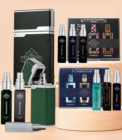 Best Fragrance Combo Set for Men (Lightr + 9 Perfumes)