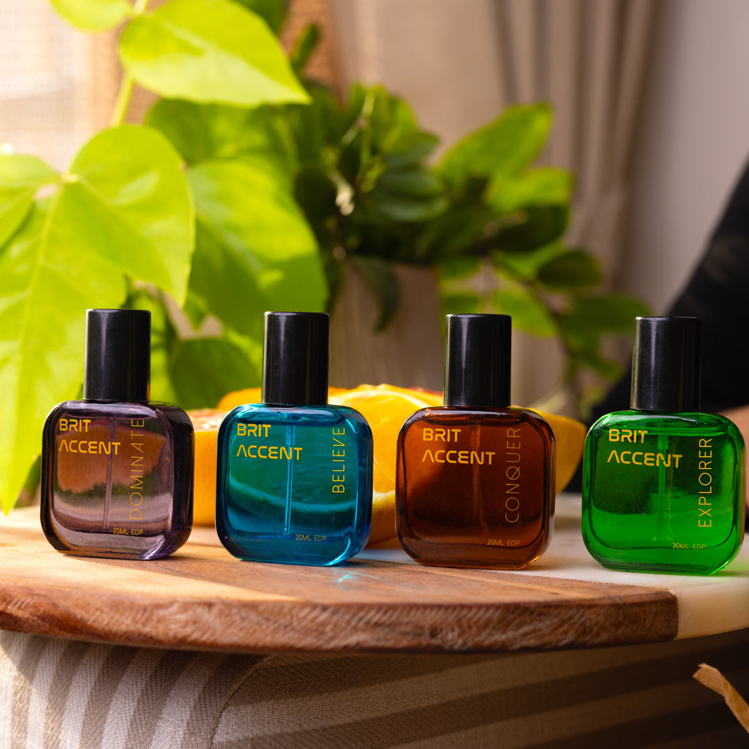 Luxury Gift Set for Men: 4 Distinctive Perfumes