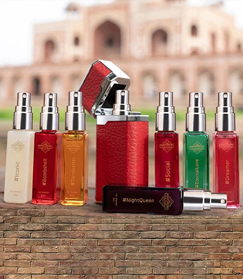 The Complete Fragrance Set for Women (LIGHTR + 7 Perfumes x 8ml)