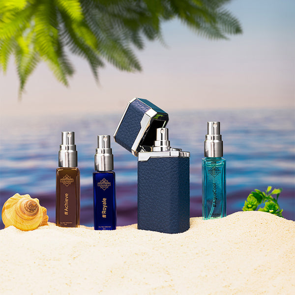 Best Aquatic and Citrus Fragrances for Men and Women(LIGHTR + 3 Perfumes x 8ml)